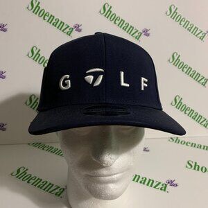 TaylorMade Hat Lifestyle Adjustable Golf Performance Snapback Navy Blue Cap OSFM